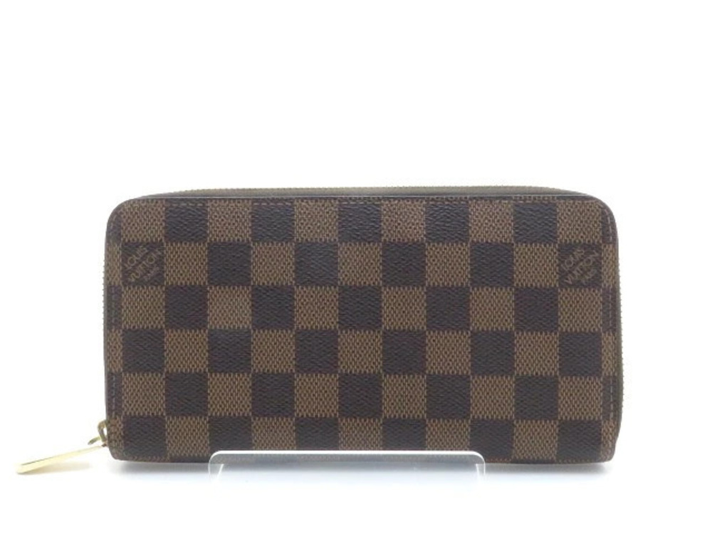 LOUIS VUITTON Long Wallet Zippy Damier